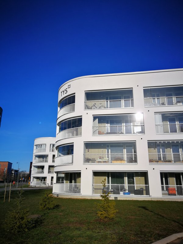 Apartment buildings in the Student Village of Turku.